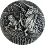 Niue Island 2 oz TIME OF CONTEMPT series THE WITCHER $5 Silver Coin 2022